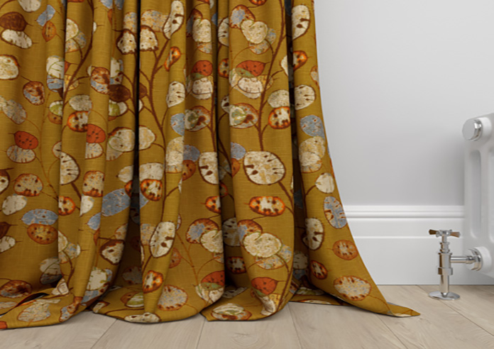 Honesty, Ochre - Made to Measure Curtains - Image 6